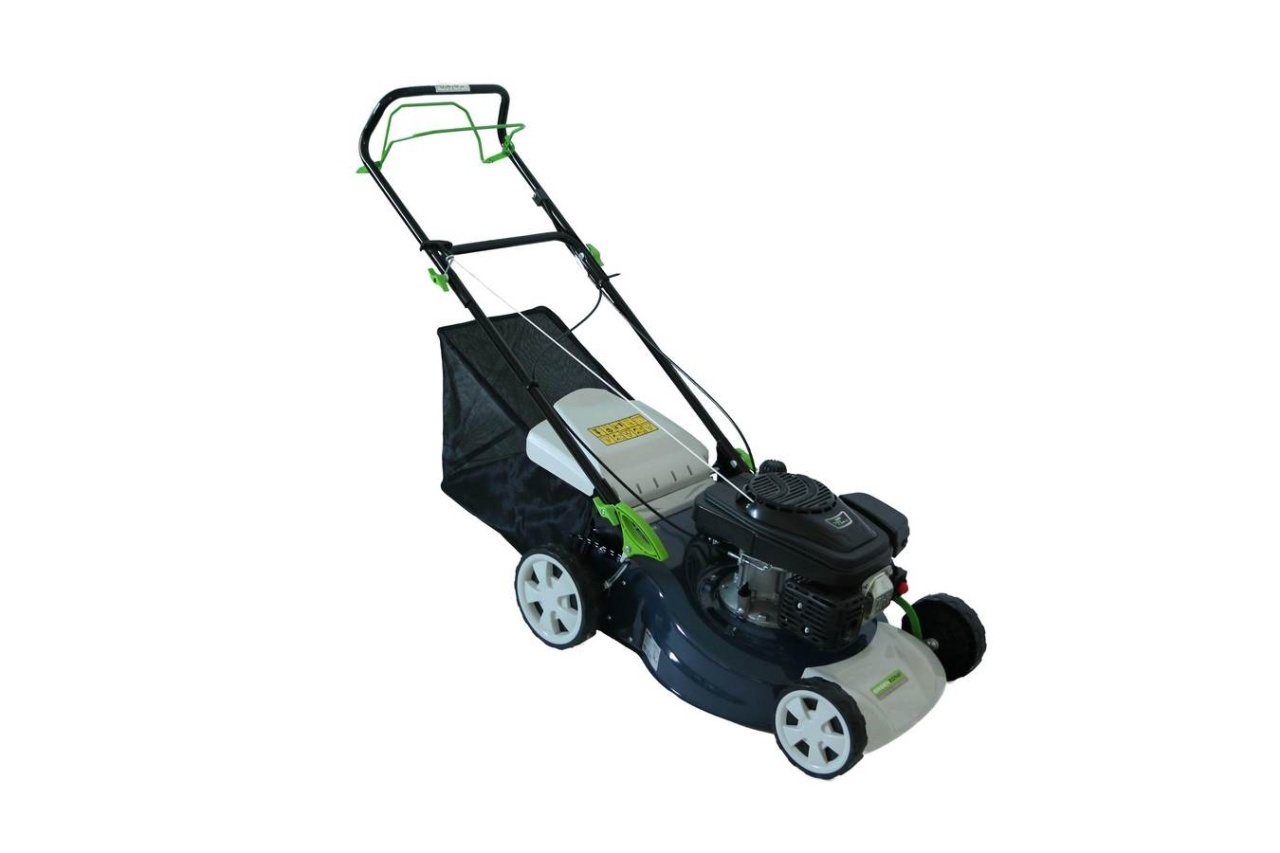 MASINA DE TUNS IARBA pe benzina 46cm GREENZONE LM 46 S, motor 140cc
