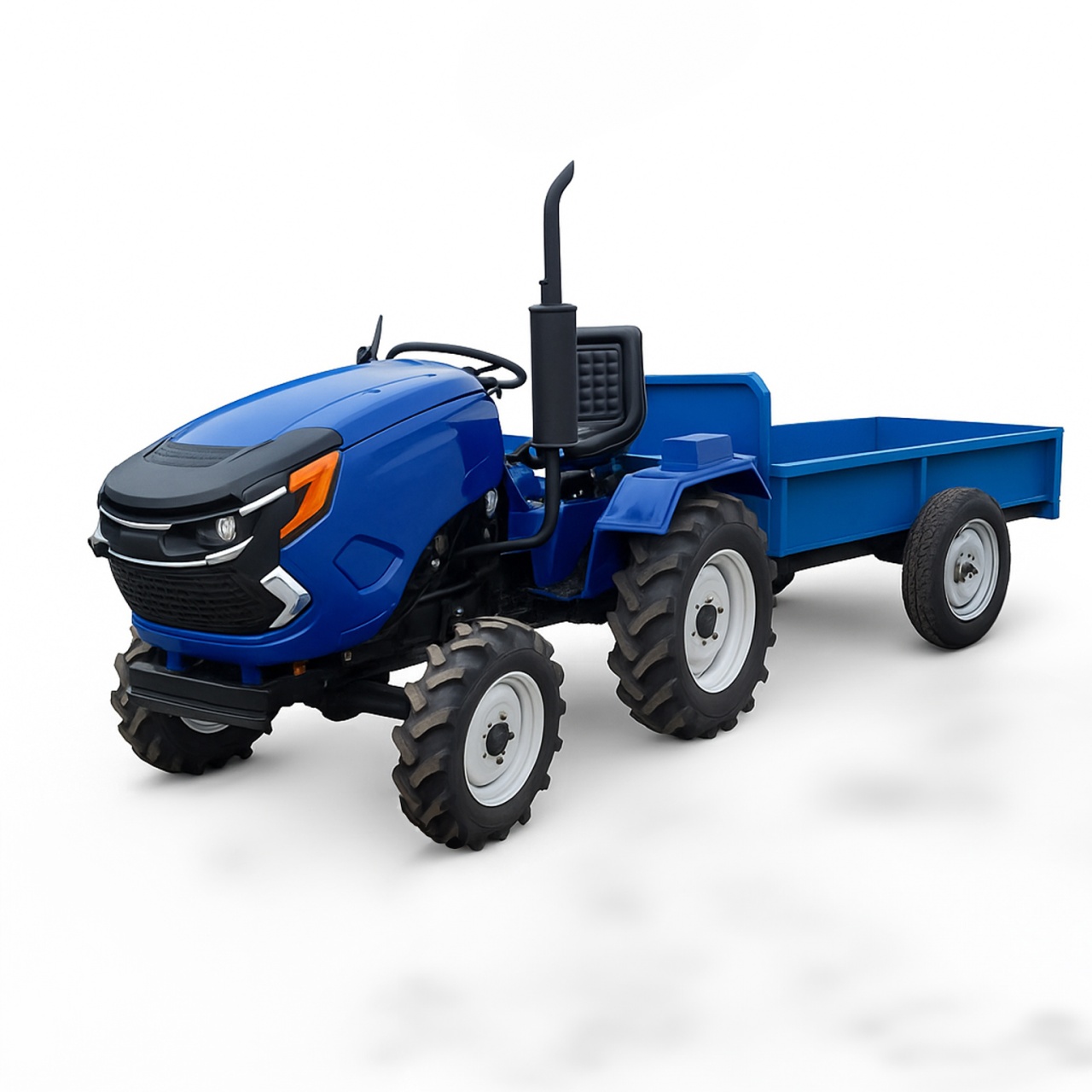 Pachet Tractor Heimdall 22CP Diesel + Remorca Heimdall 600kg