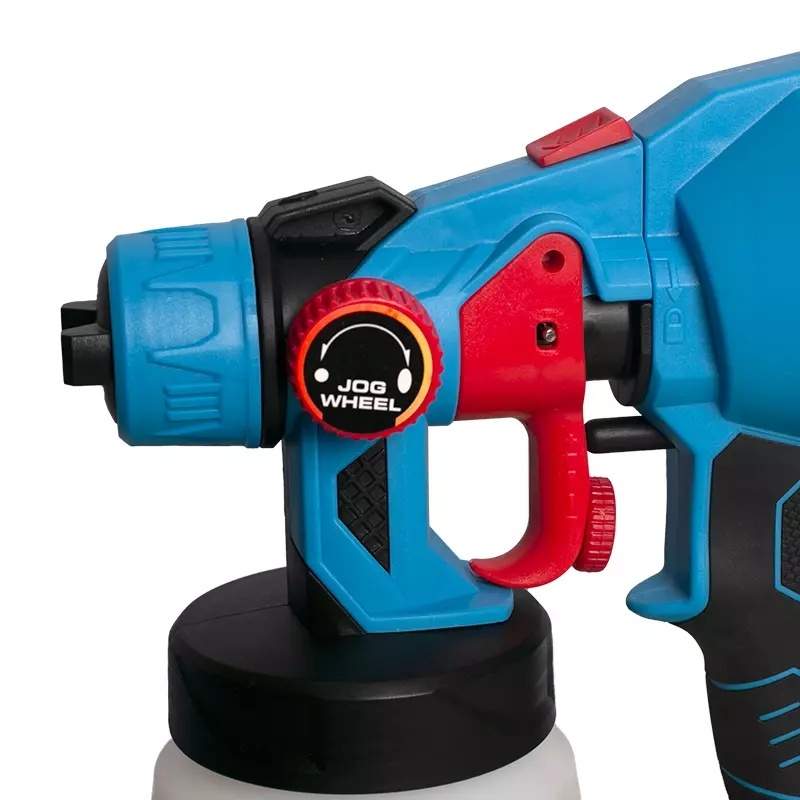Pistol de vopsit wireless FIXTEC 20V, capacitate 800ml, reglaj fin - 1 | YEO