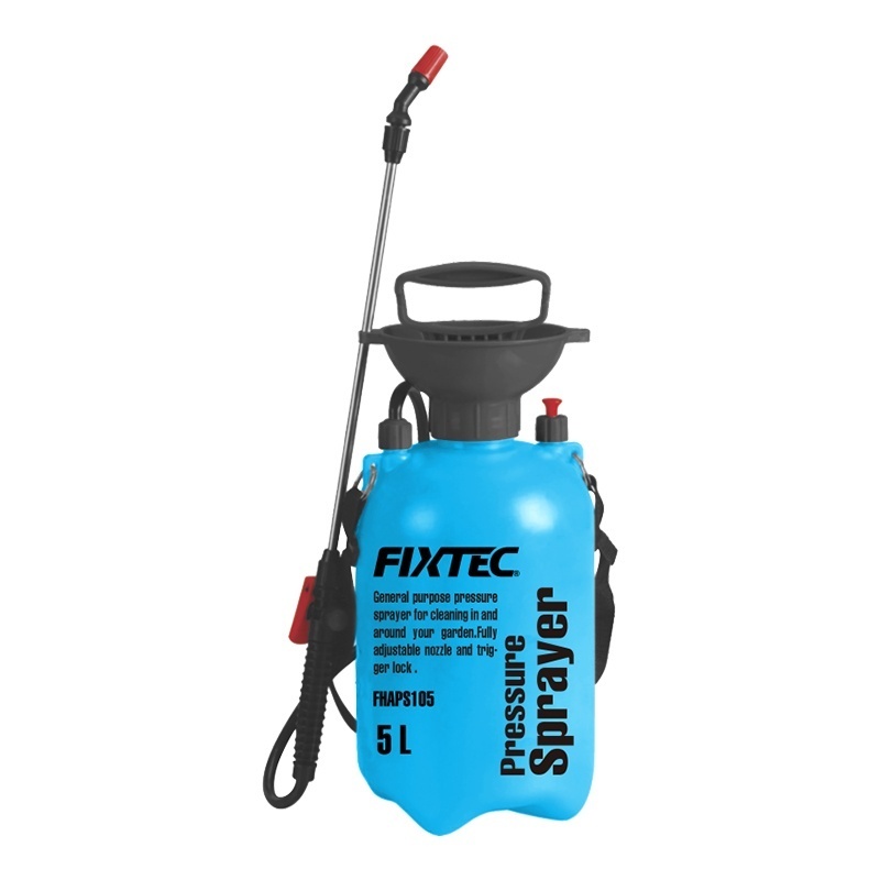 Pulverizator gradina FIXTEC 5L cu duza din cupru si bretea transport