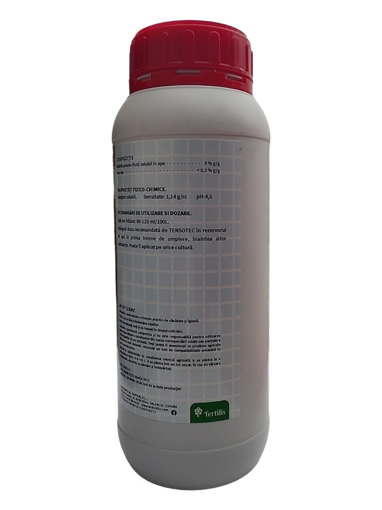 Regulator PH + Efect Adjuvant + Efect Buffer - TENSOTEC 5L - 1 | YEO