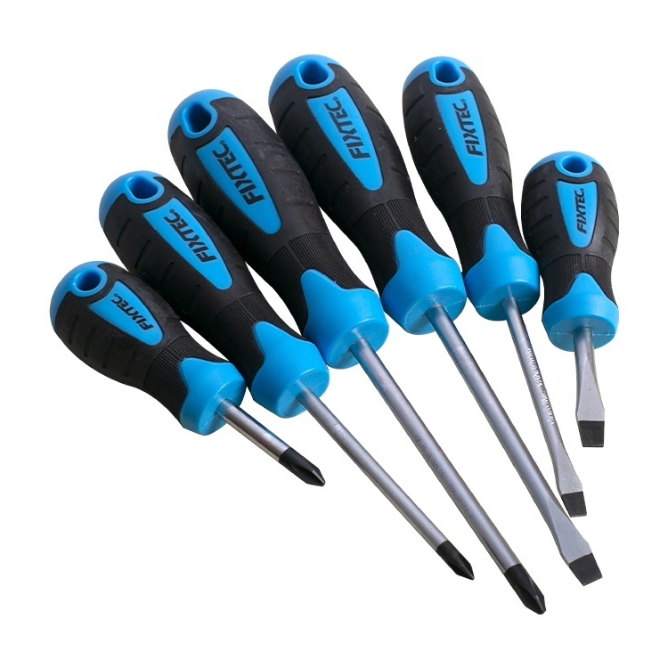 Set 6 surubelnite magnetice Fixtec cu maner ergonomic