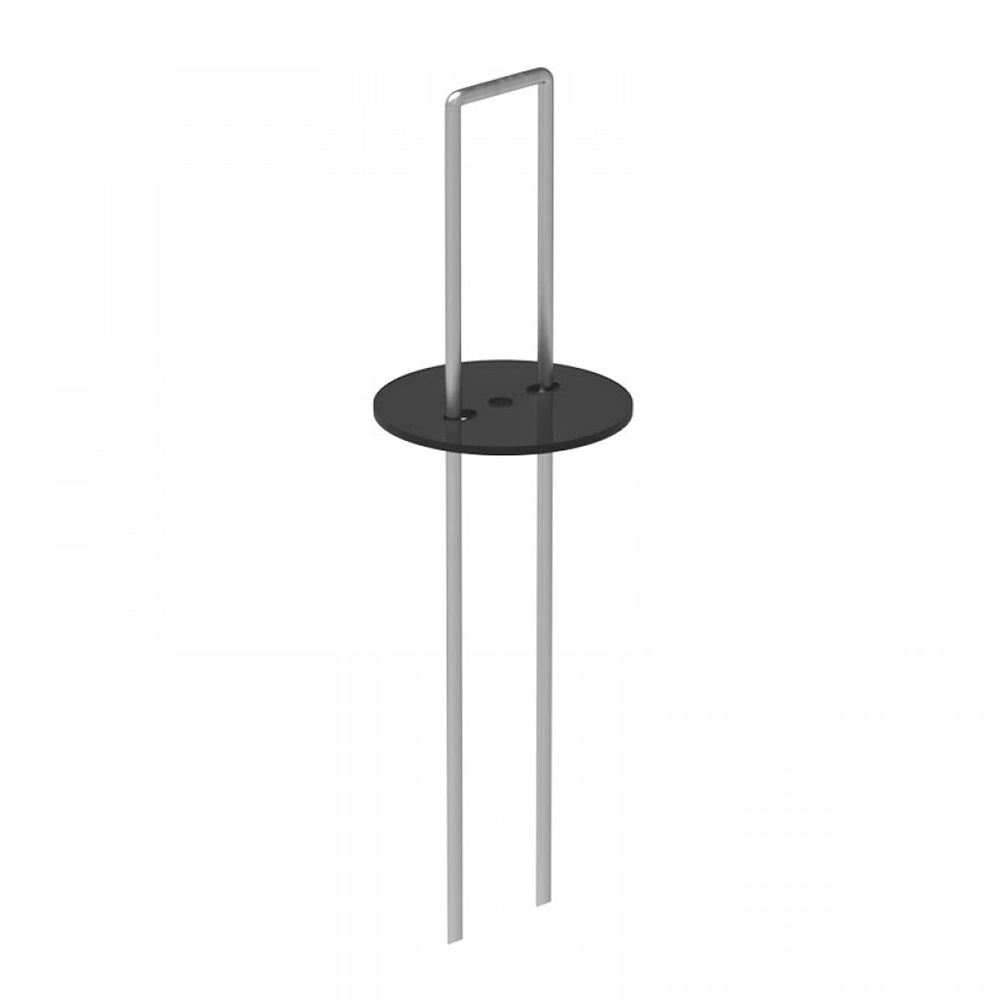 Set cuie din otel pentru fixarea foliei cu rozeta din plastic(10 buc/set)