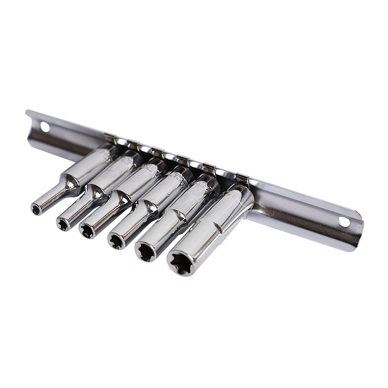 Set FIXTEC 6 tubulare Torx externe 1/4″ E4‑E10 - 3 | YEO