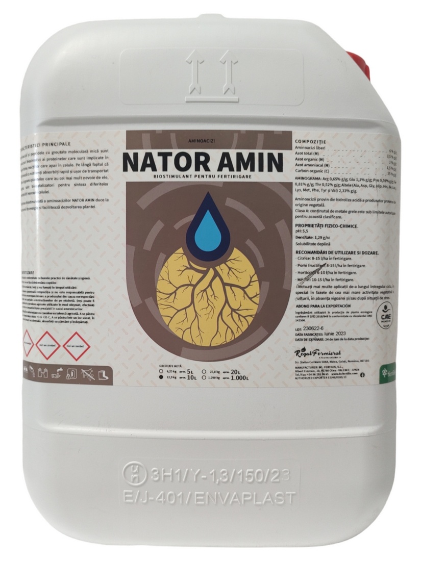 Stimulator COMPLET - Formulă bogată in microelemente - SOILAMIN 10L - 1 | YEO