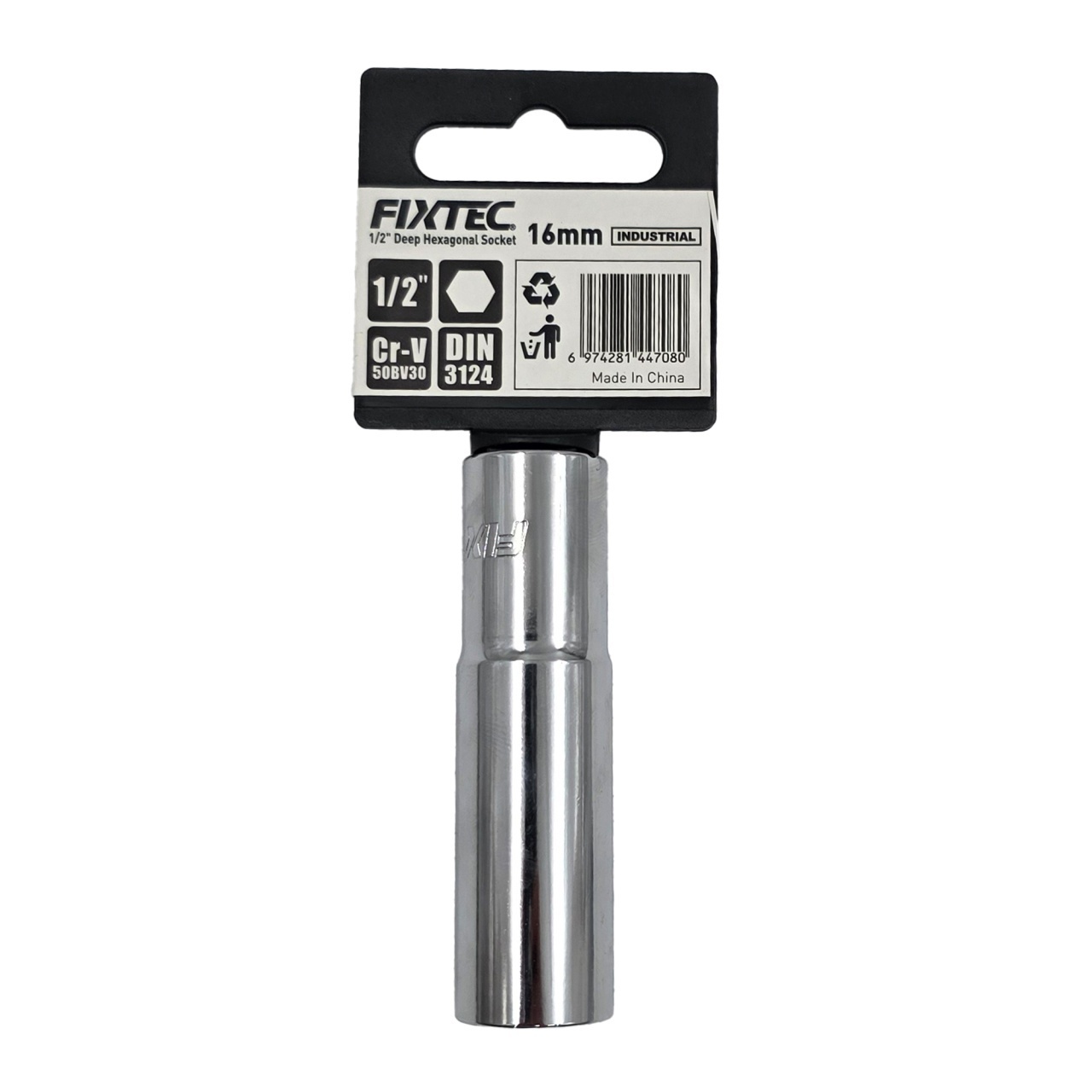 Tubulara impact 16 mm FIXTEC, prindere 1/2 inch - 1 | YEO