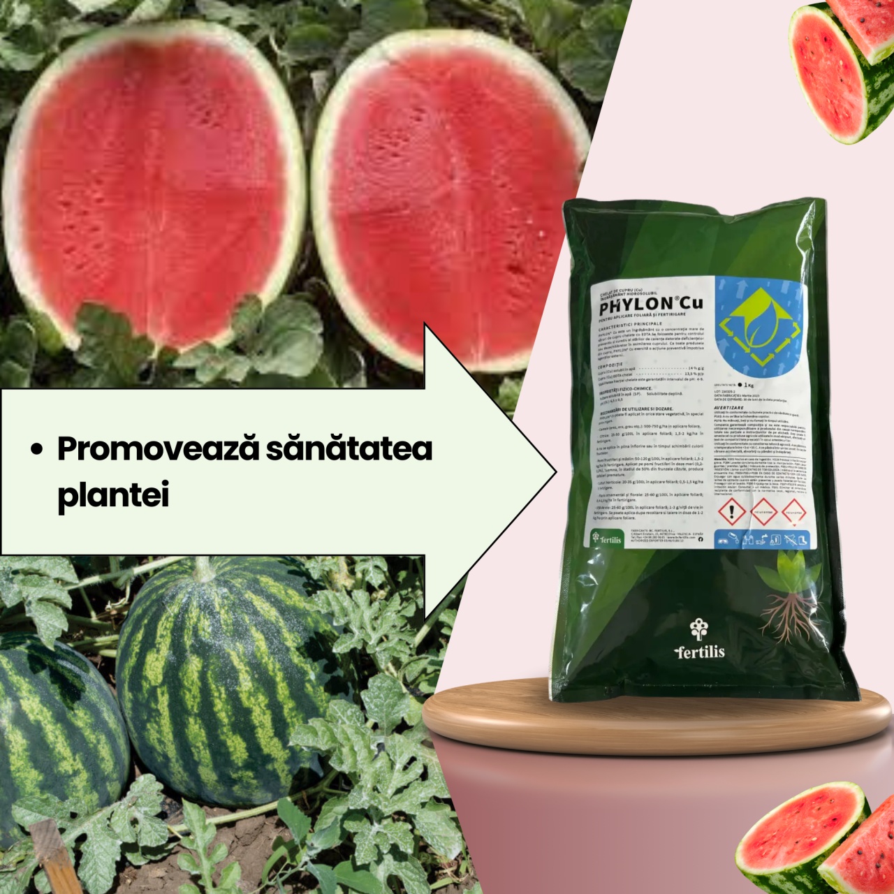 BIOPACK Stadiul 4 Pepeni - Dezvoltarea Frunzei - Coacere - 3 | YEO