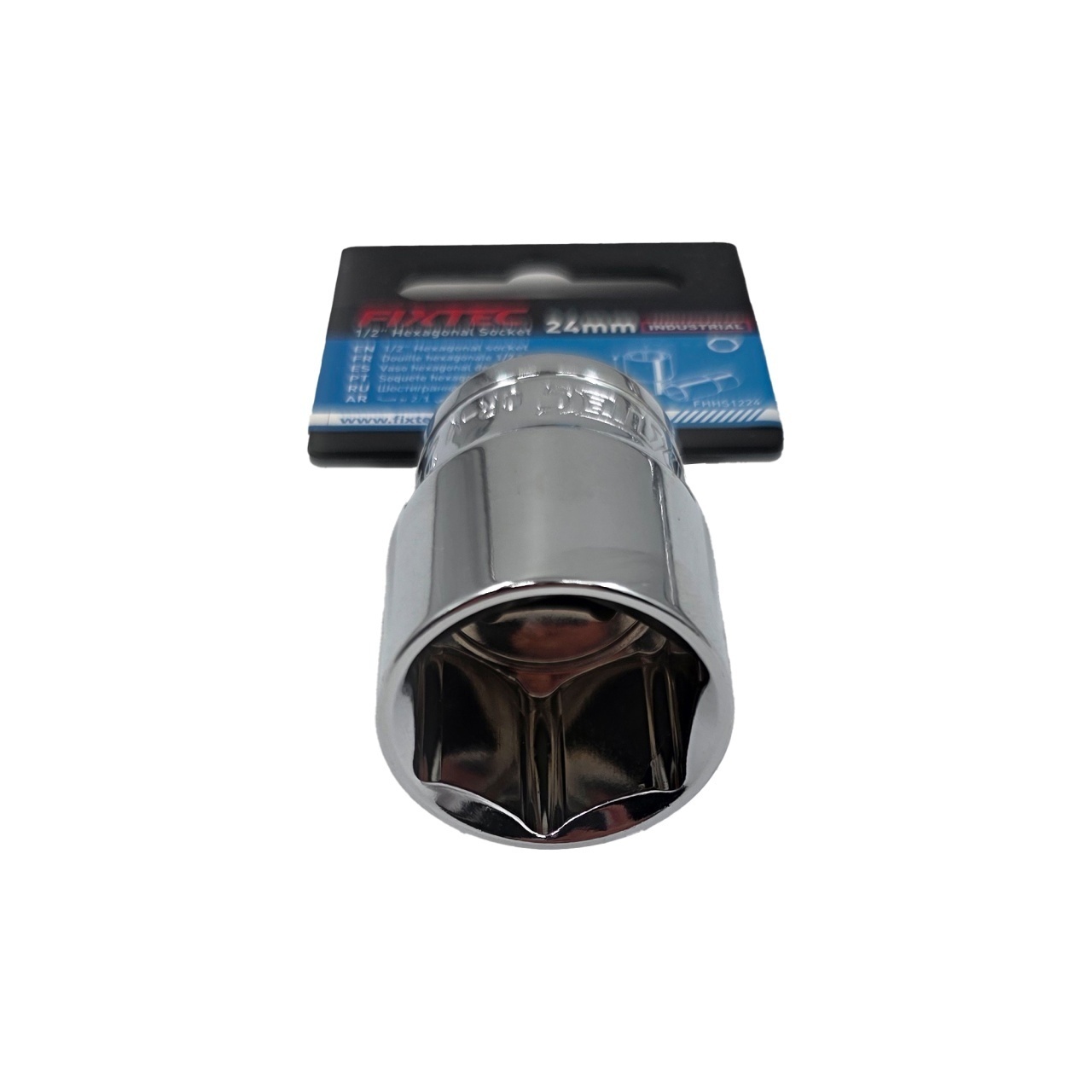 Cap tubular impact 24 mm FIXTEC, prindere 1/2 - 1 | YEO