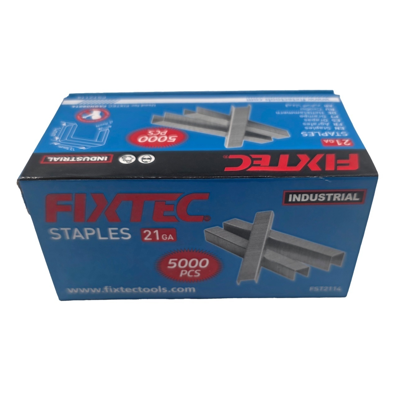 Capse de tip Grapa FIXTEC GA‑21, 12.8×14 mm, set 5000 bucati - 2 | YEO