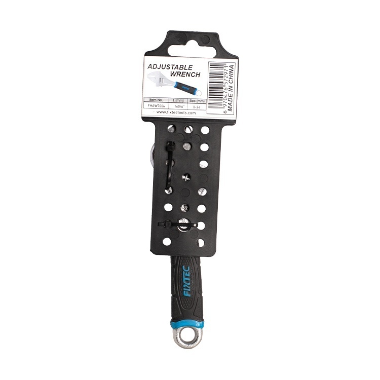 Cheie ajustabila FIXTEC 6″ CR-V cu maner dublu-color - 3 | YEO