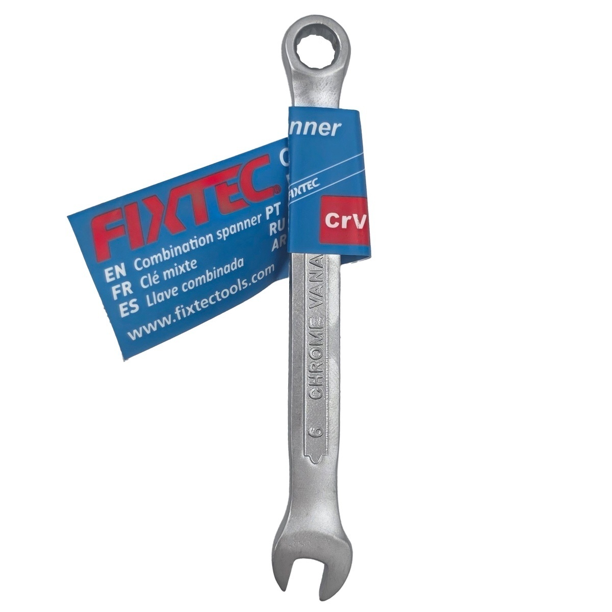 Cheie ajustabila FIXTEC cu cap mobil 6 mm CR‑V - 1 | YEO