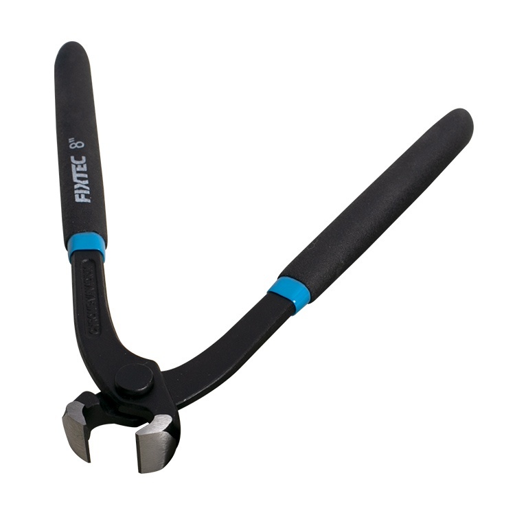 Cleste pentru sarma si cuie cu taiere frontala FIXTEC 250mm (10”) realizat din otel Cr-V - 3 | YEO