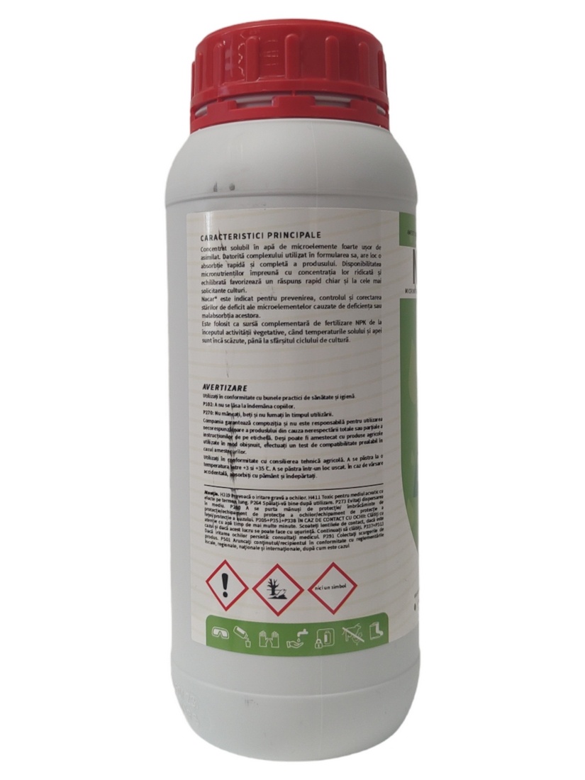 Complex Microelemente Lichid - Absorbție Rapidă - NACAR 1L - 1 | YEO