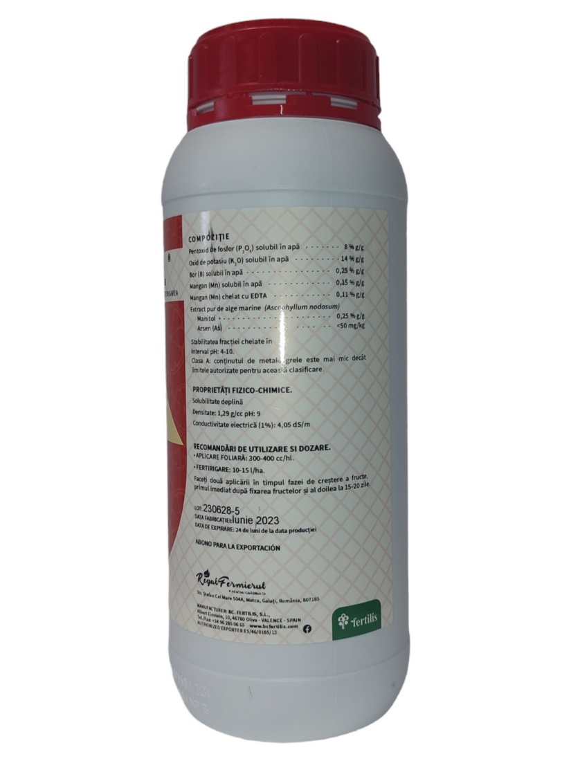 Dezvoltare Fruct ( + Extract Alge Marine) - NATKEL 1L - 2 | YEO