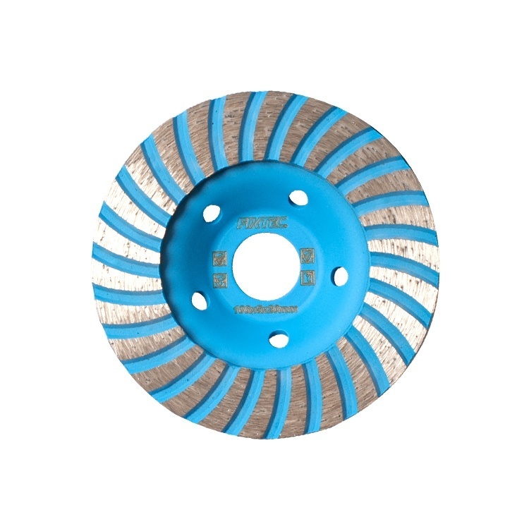 Disc diamantat pentru finisare continua FIXTEC 125x22.23mm 5mm