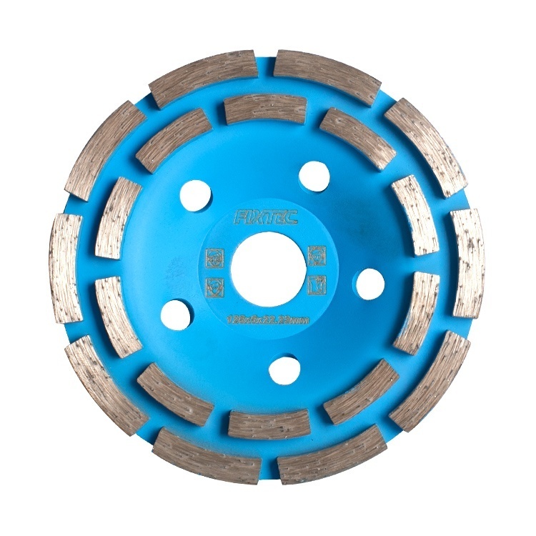 Disc diamantat segmentat FIXTEC 100 mm cu grosime 5 mm pentru beton - 2 | YEO