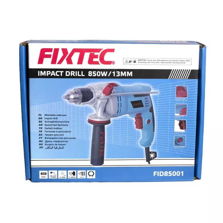 Masina de gaurit cu percutie FIXTEC 850W - 4 | YEO
