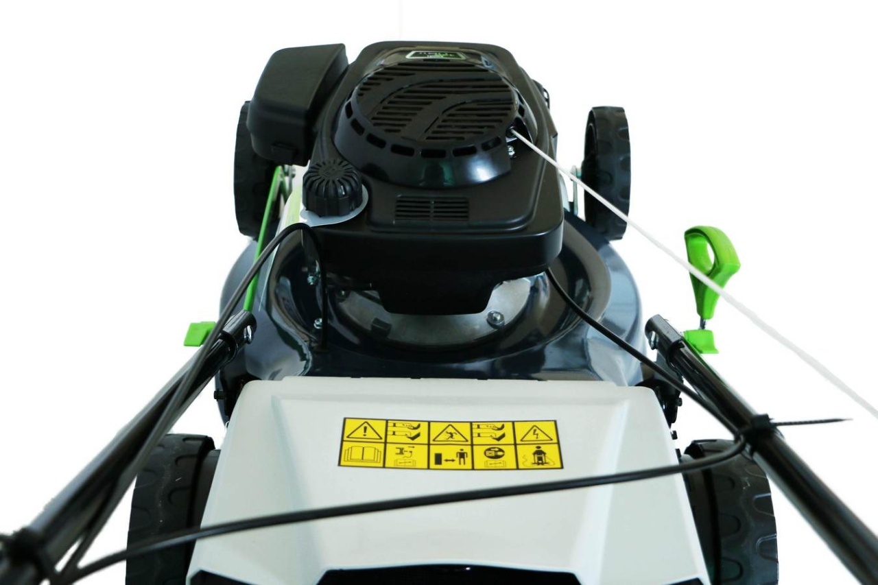 MASINA DE TUNS IARBA pe benzina 46cm GREENZONE LM 46 S, motor 140cc - 1 | YEO