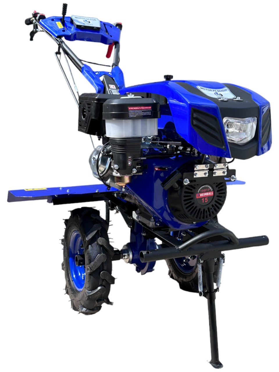 Motocultor pe benzina , EURO V, 15HP 2+1 viteze si Far HEIMDALL - 1 | YEO