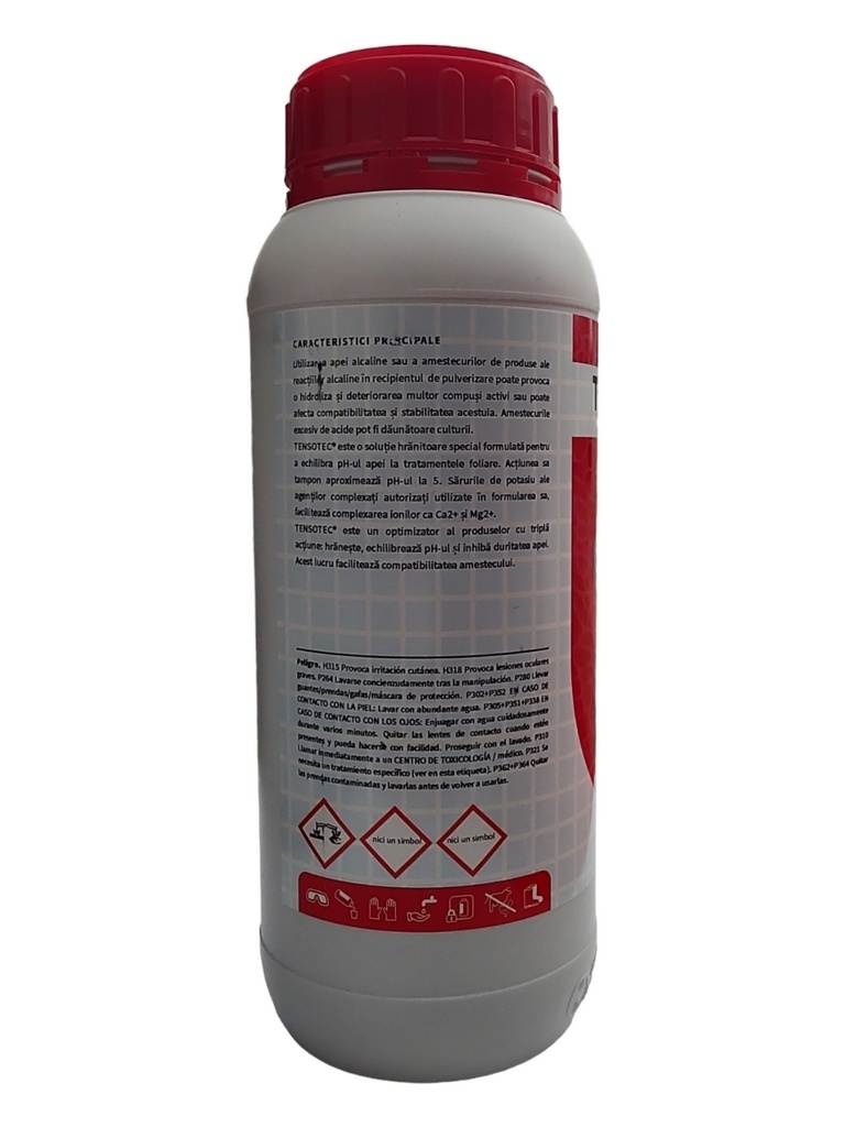 Regulator PH + Efect Adjuvant + Efect Buffer - TENSOTEC 5L - 2 | YEO