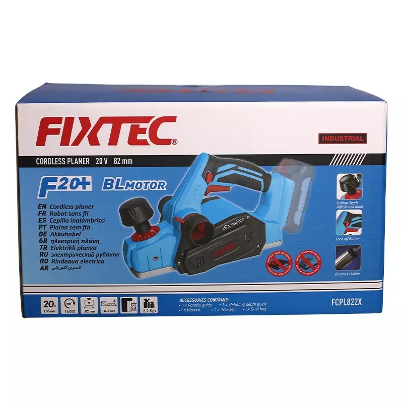 Rindea electrica FIXTEC 20V cu motor brushless, fara acumulator - 3 | YEO