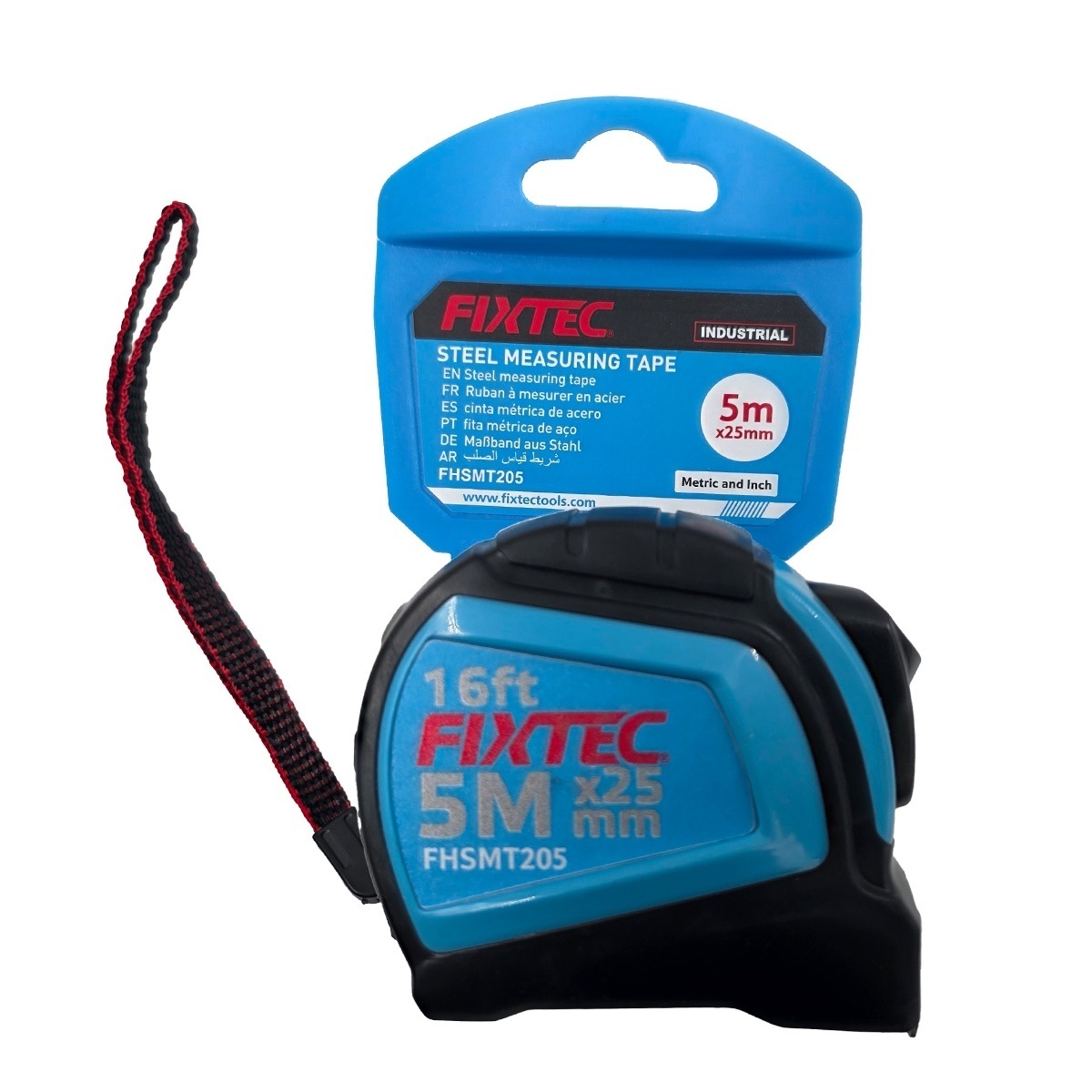 Ruleta FIXTEC 5m cu auto-lock