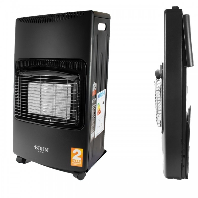 Soba pliabila pe gaz GPL Bohm BF-003B, 4.20 kW, 3 nivele de putere, pentru 20-80 mp + Regulator + Furtun gaz 1.5 m - 1 | YEO