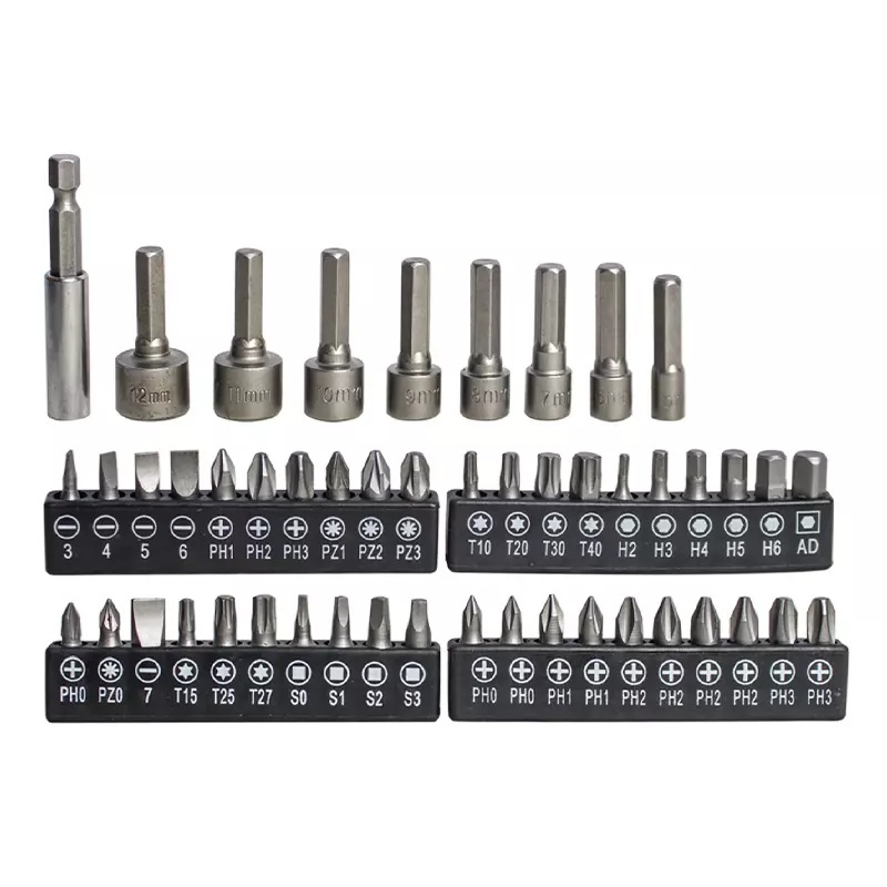 Surubelnita electrica FIXTEC 4V cu baterie reincarcabila, 49 de piese, cablu USB Tip-C - 1 | YEO