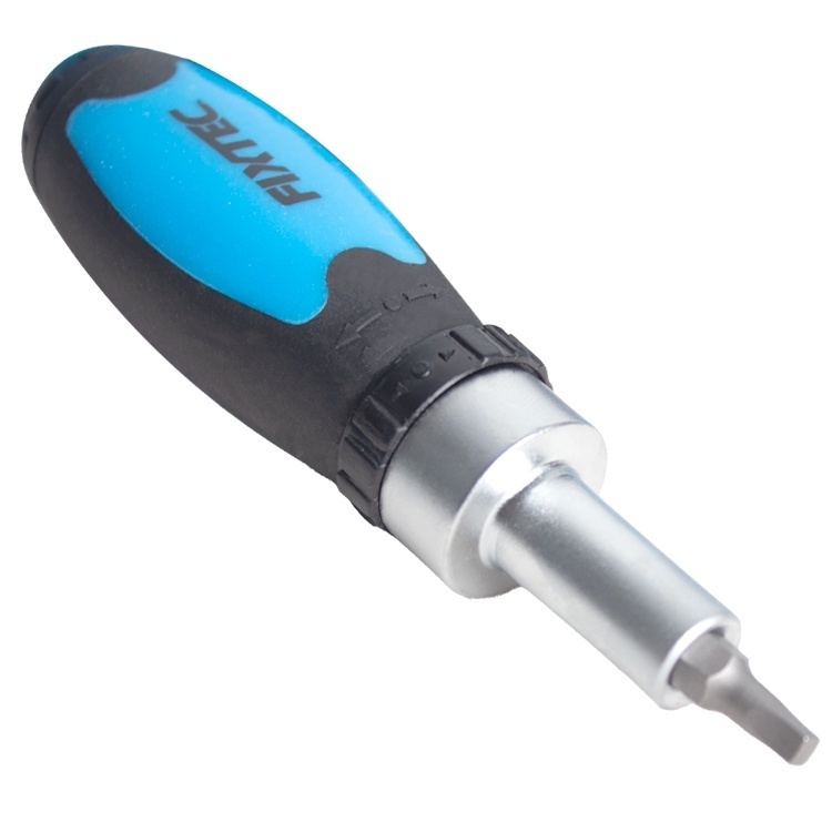 Trusa cu 38 de piese surubelnita cu mecanism clichet FIXTEC CR‑V - 2 | YEO