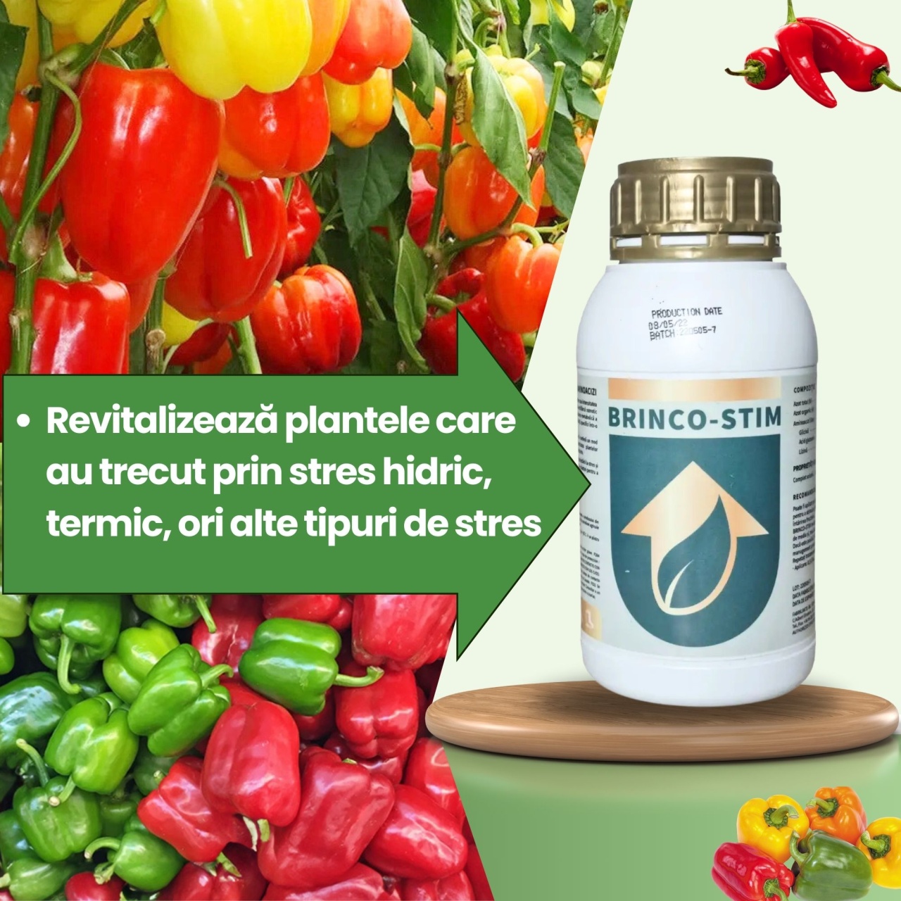 BIOPACK Stadiu 4 ARDEI – Coacere Uniforma si Calitate Superioara - 1 | YEO