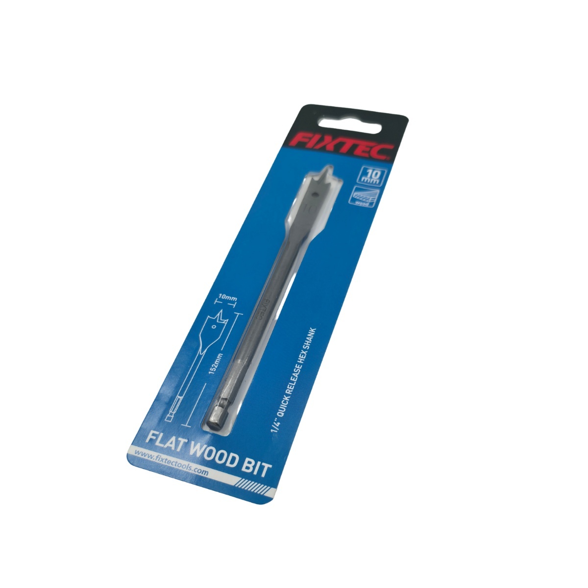 Burghiu paletar pentru lemn FIXTEC 10 mm x 152 mm - 1 | YEO