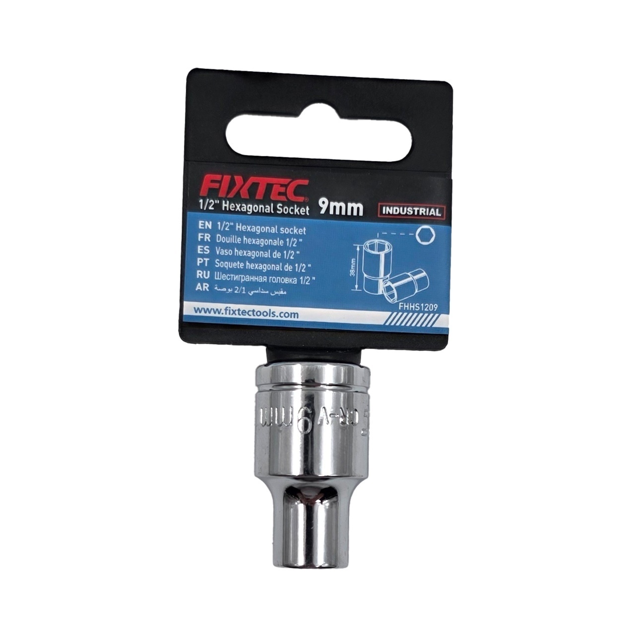 Cap tub hexagonal Fixtec 1/2