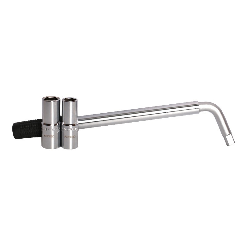 Cheie telescopica pentru roti FIXTEC 21 inch, CR-V, 4 dimensiuni capete - 3 | YEO