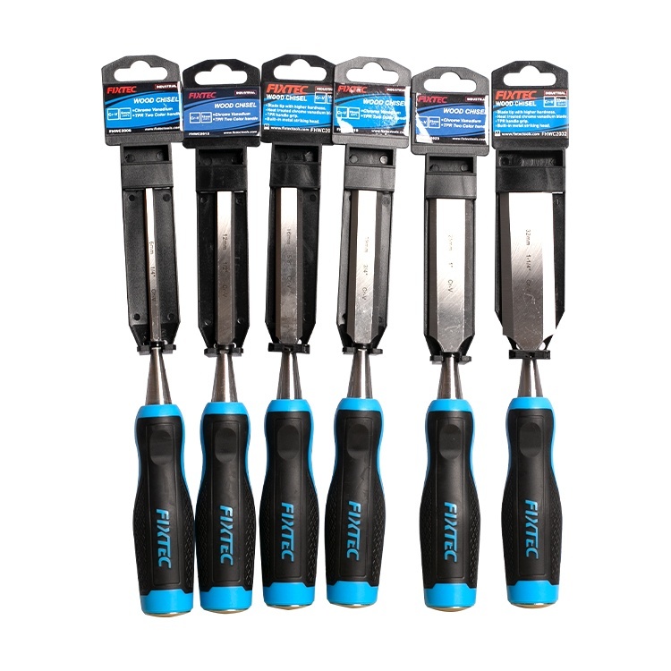 Dalta pentru lemn FIXTEC 25mm CR-V cu maner TPR - 1 | YEO
