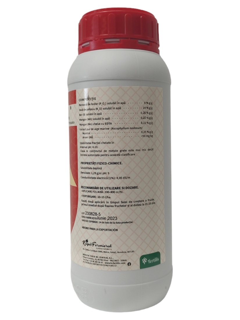 Dezvoltare Fruct ( + Extract Alge Marine) - NATKEL 1L - 3 | YEO