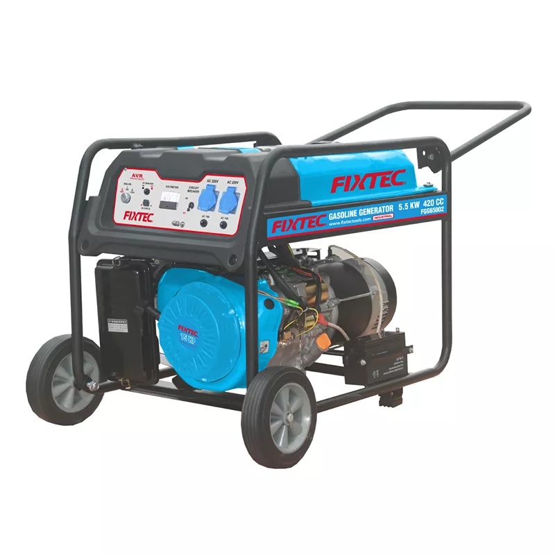 Generator pe benzina de 5500W, pornire electrica