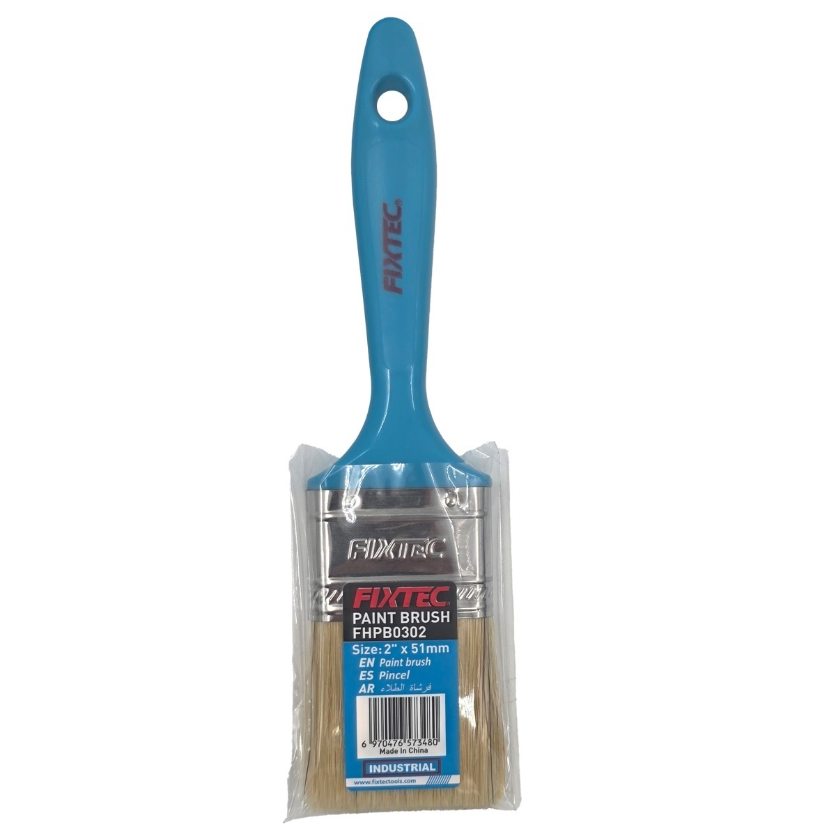 Pensula FIXTEC pentru vopsit cu maner din plastic 2