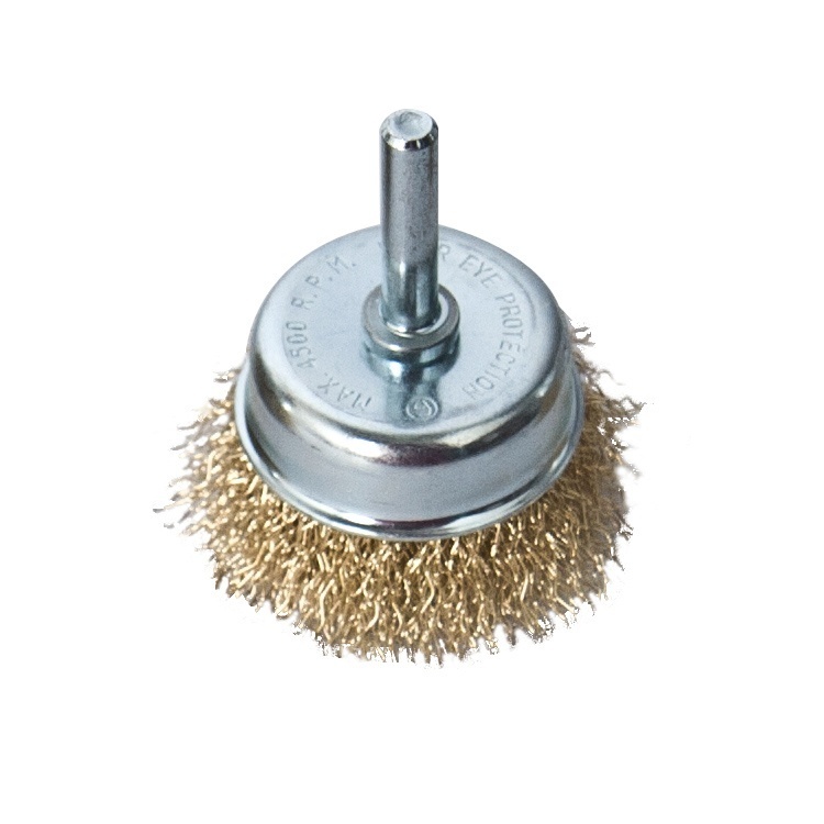 Perie rotativa FIXTEC 75 mm cu ax de 6,35 mm
