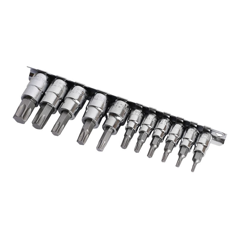 Set 11 piese capete Torx FIXTEC 1/4