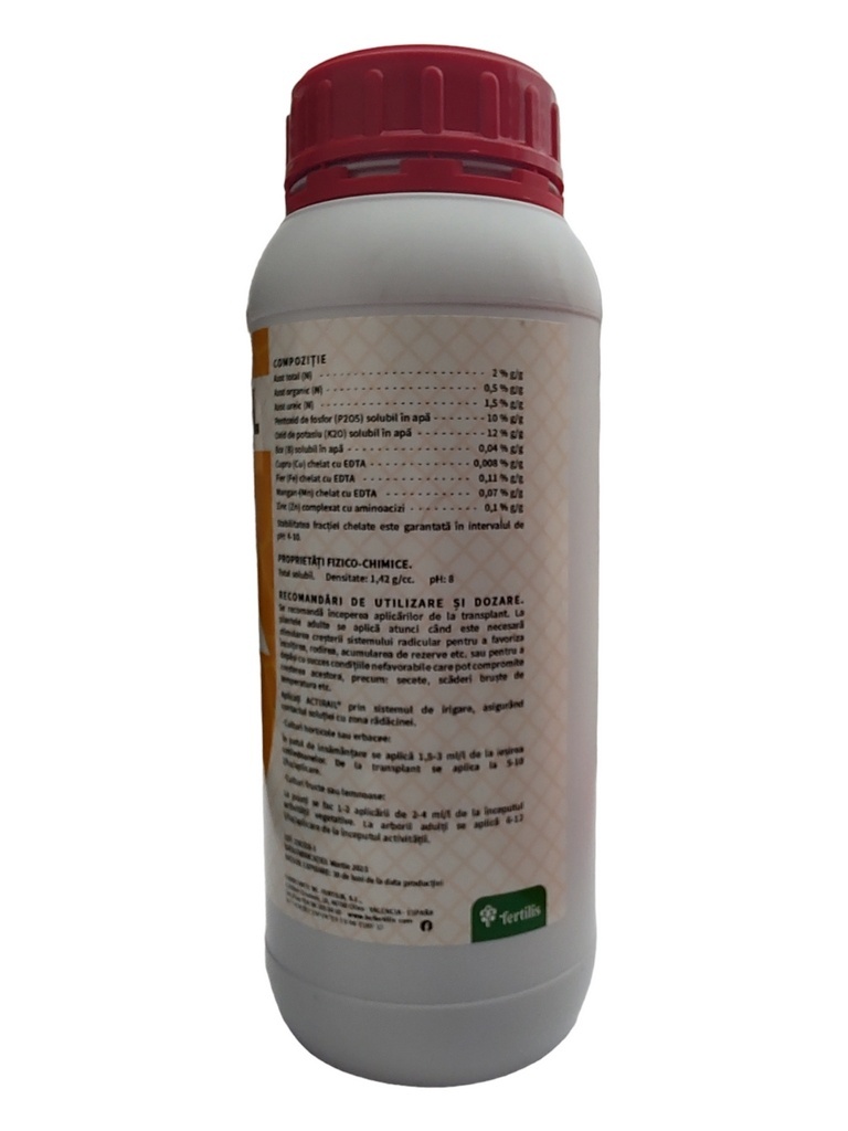 Stimulator De Creștere Etapa Înrădăcinare - ACTIRAIL 5L - 1 | YEO