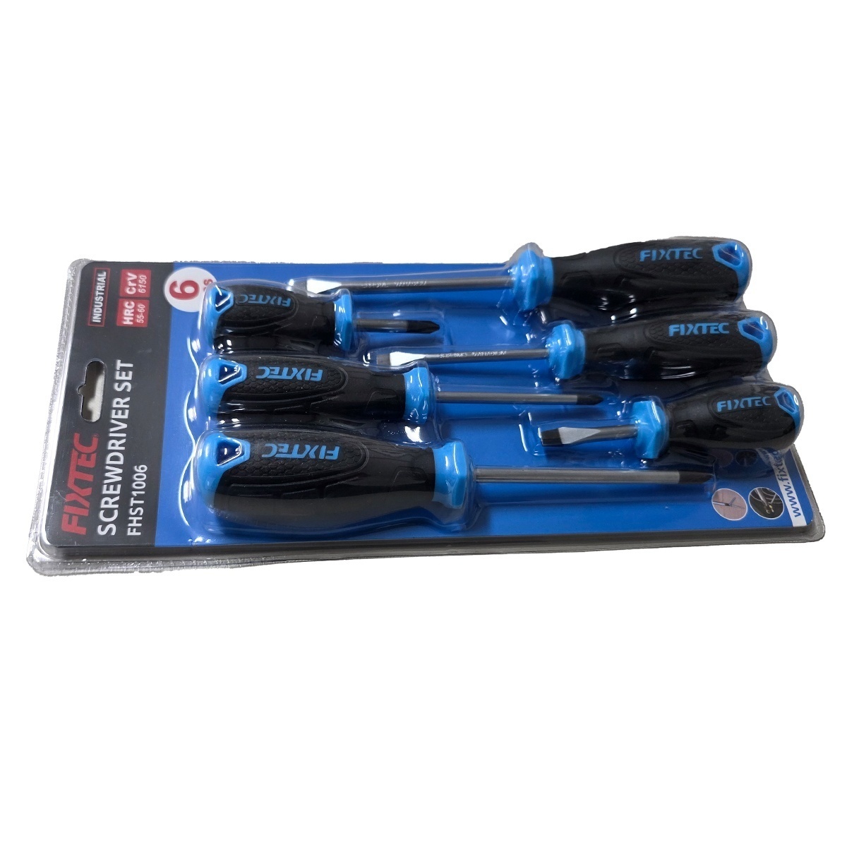 Trusa 6 surubelnite magnetice Fixtec cu maner ergonomic - 1 | YEO