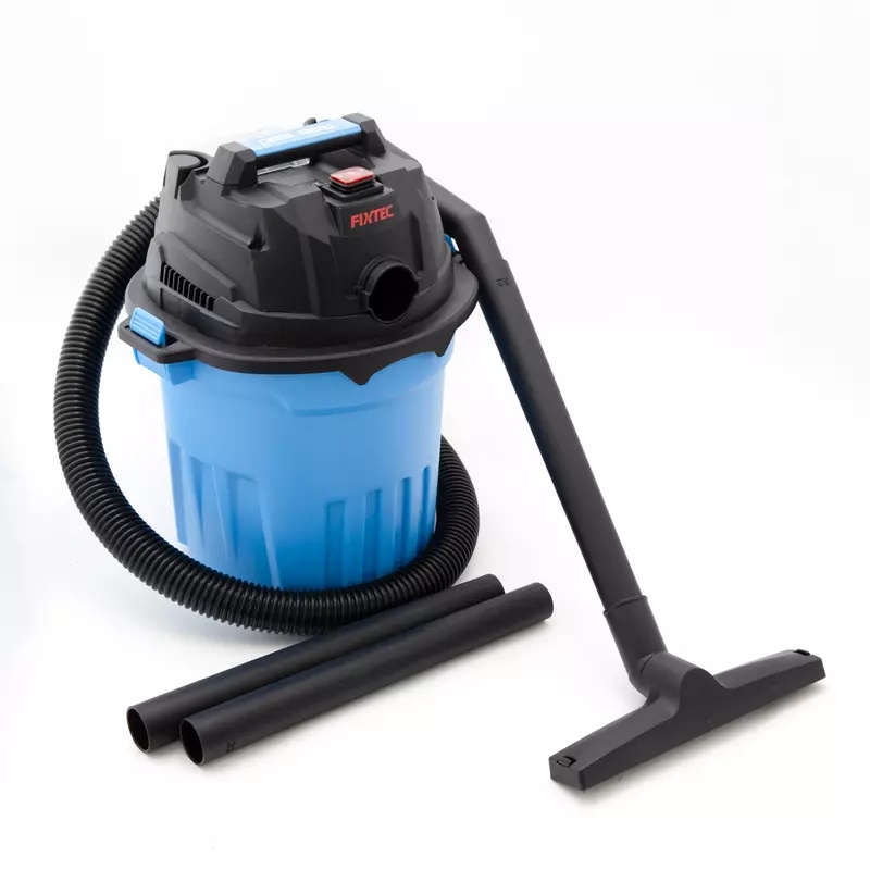 Aspirator umed/uscat pe acumulator FIXTEC 20V – 12L, motor fara perii, cu filtru HEPA