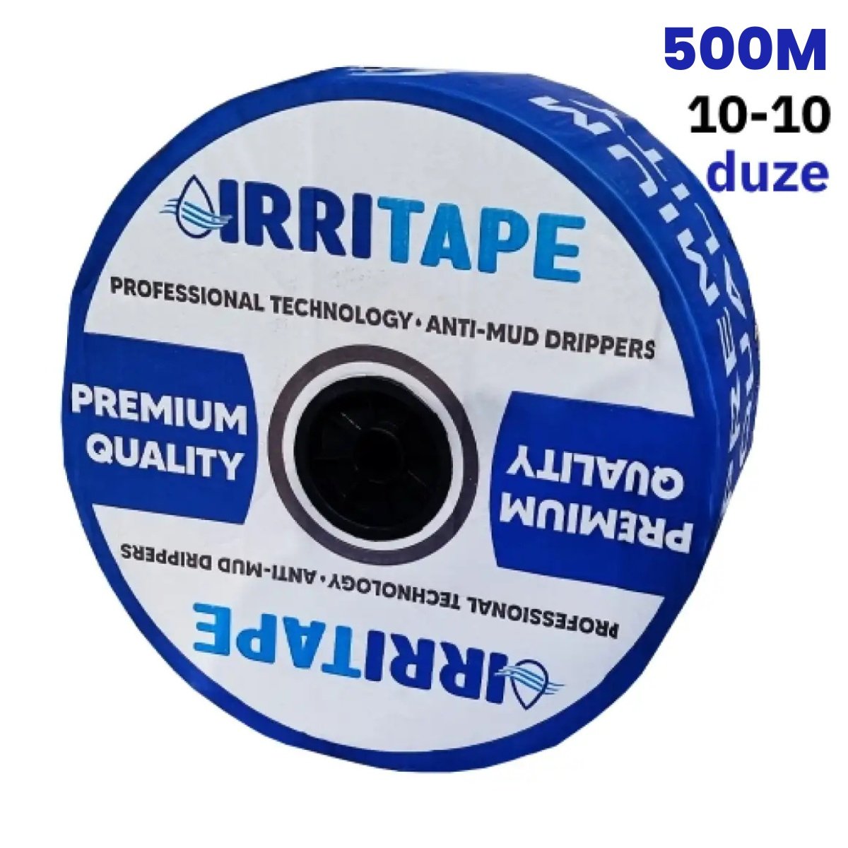 Banda de picurare Irritape, diametru 16mm, DG10 - 500m - 6 mil, cu duze