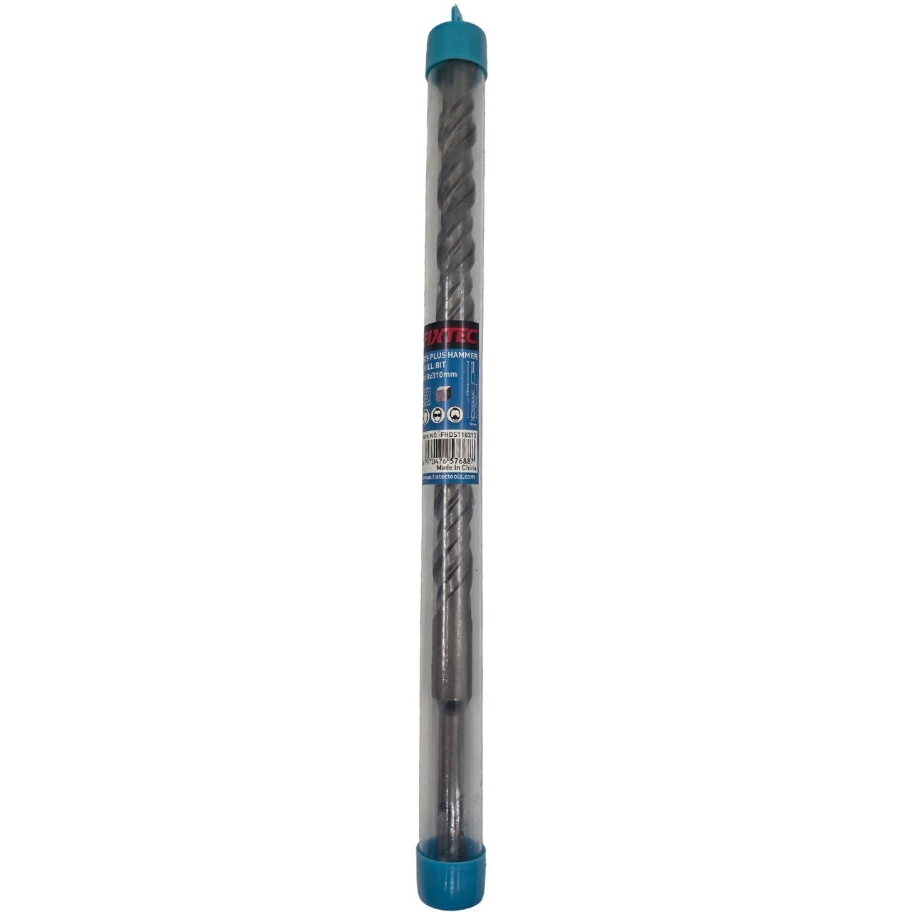 Burghiu profesional FIXTEC SDS‑Plus 18 mm x 310 mm