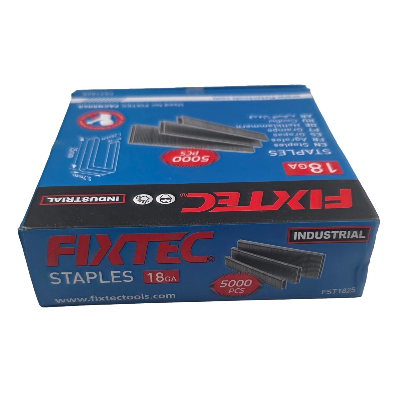 Capse Grapa FIXTEC GA‑18, 5.7×25 mm, set 5000 bucati - 1 | YEO