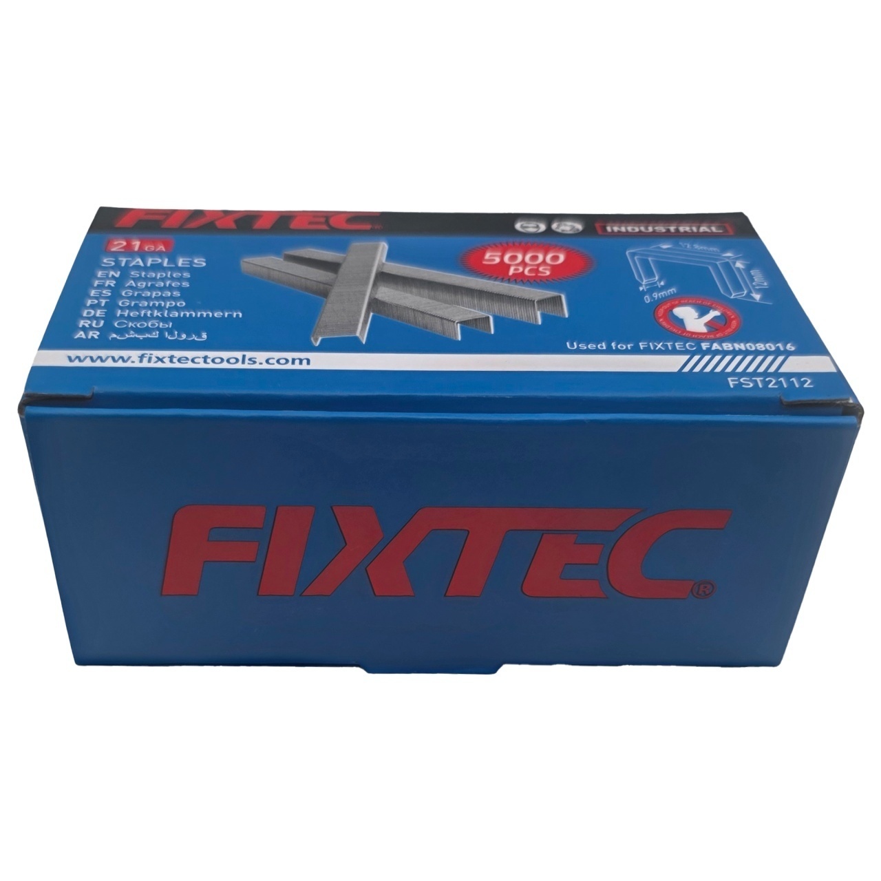 Capse Grapa FIXTEC GA‑21, 12.8x12 mm, set 5000 bucati - 1 | YEO