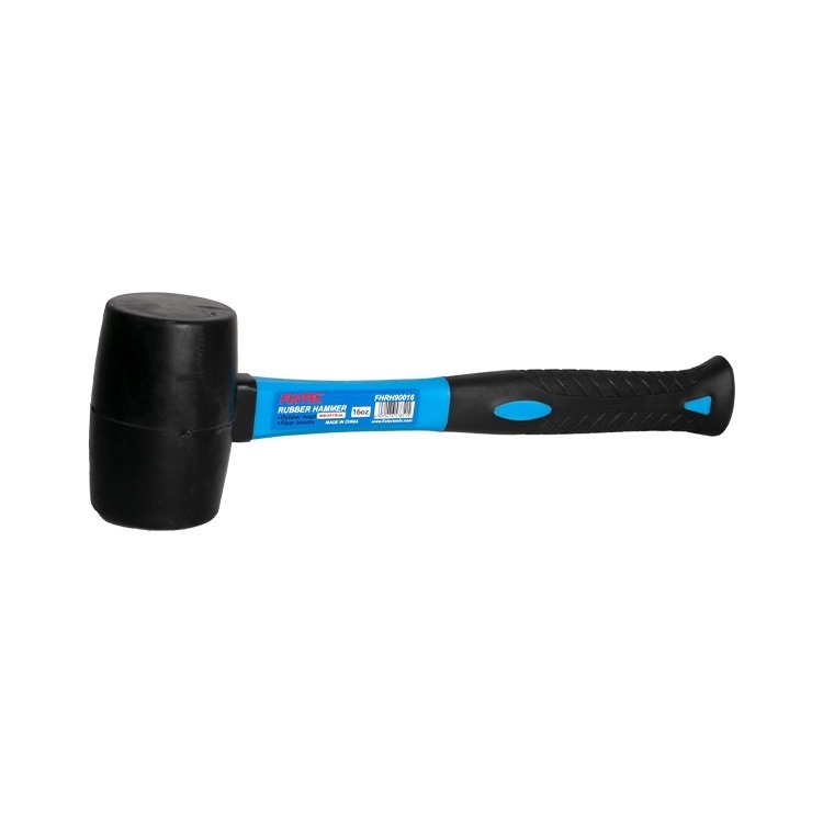 Ciocan de cauciuc FIXTEC 450 g cu Maner din Fibra de Sticla - 3 | YEO