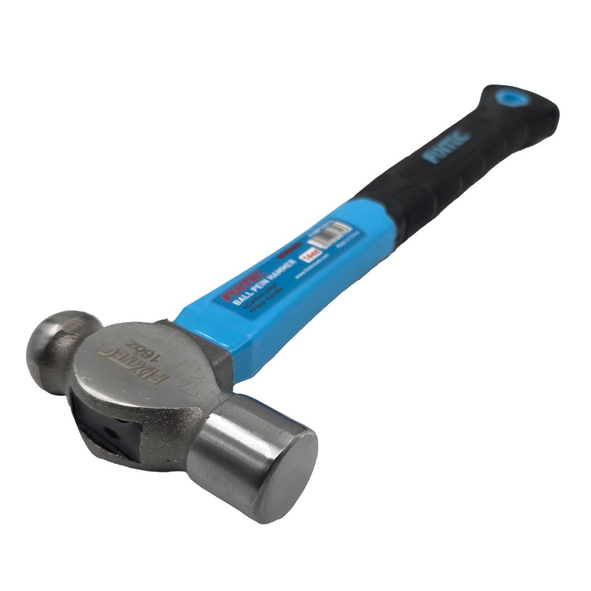 Ciocan FIXTEC cu Cap Rotund 450g si Maner din Fibra Durabila - 3 | YEO