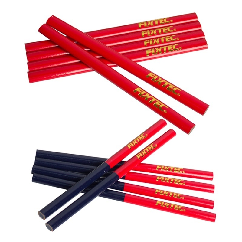 Creion Bicolor pentru Tamplarie FIXTEC 10x7,5x176 mm - 1 | YEO