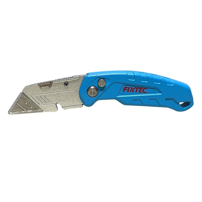Cutit pliabil din aluminiu 19 mm cu 6 lame de schimb - 4 | YEO